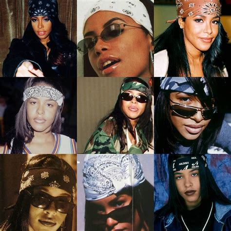 aaliyah outfits with bandana.